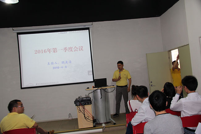 he review meeting in the 1st quarter of 2016 have held successfully